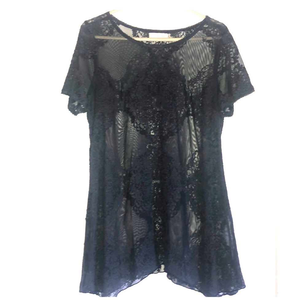 Lace Sheer coverup